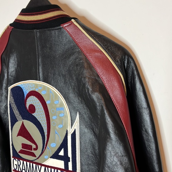 Grammys Vintage Avirex Varsity leather jacket from the 41st Grammy Awards - Picture 8 of 16